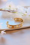 Heliophilia Silver Pulsera de Latón y Circonio Dorada